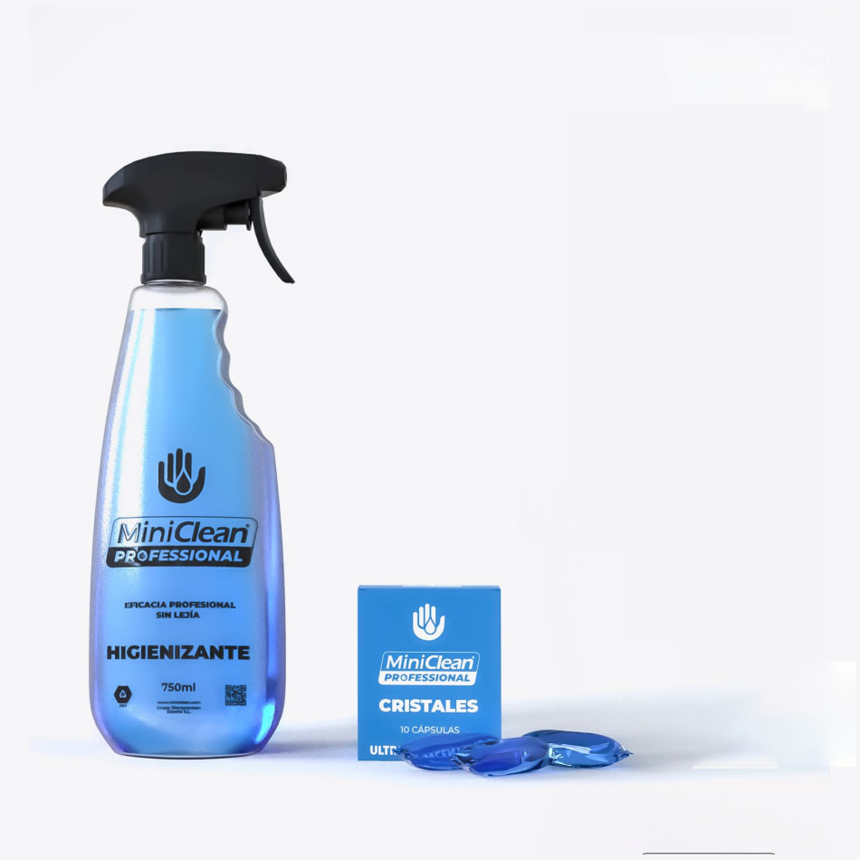 Detergent profesional suprafete vitrate – Pachet de start