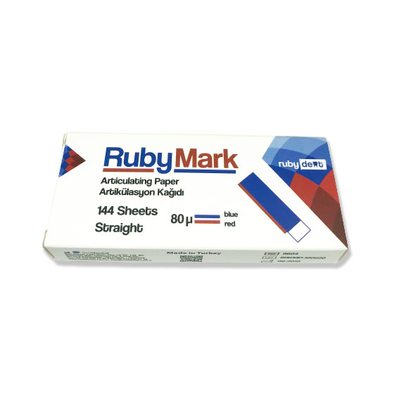 Hartie articulatie dreapta Ruby Mark 80 µ