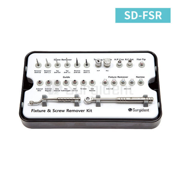Kit de desurubare a implantelor si a suruburilor fracturate SD – FSR Surgident